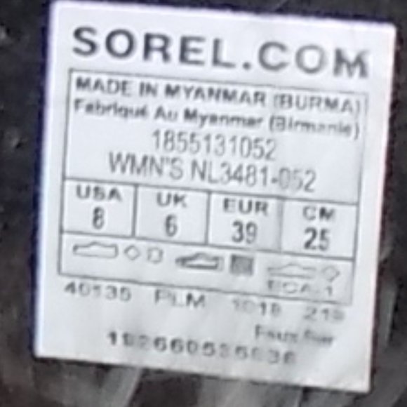 NWOT/NEW Sorel Joan of Arctic US 8 / EU 39 - Picture 11 of 11
